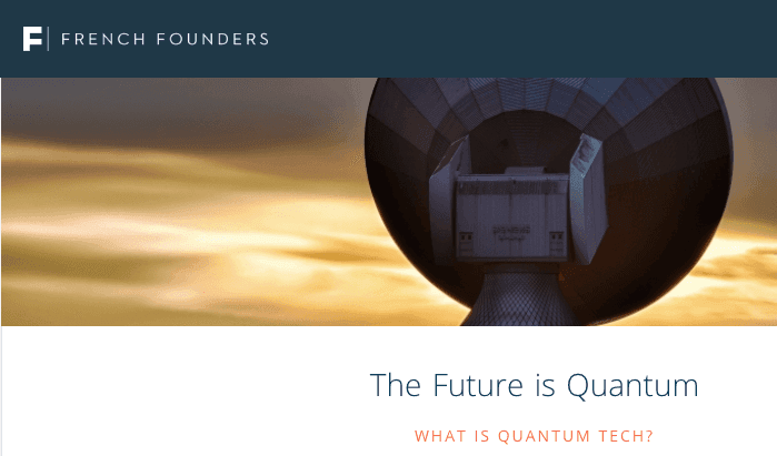 π Success for the conference "Future is Quantum" organized along with French Founders